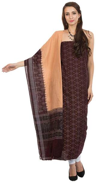 Buy Kadambini Saree Sambalpuri Handloom Pure Cotton Unstitched