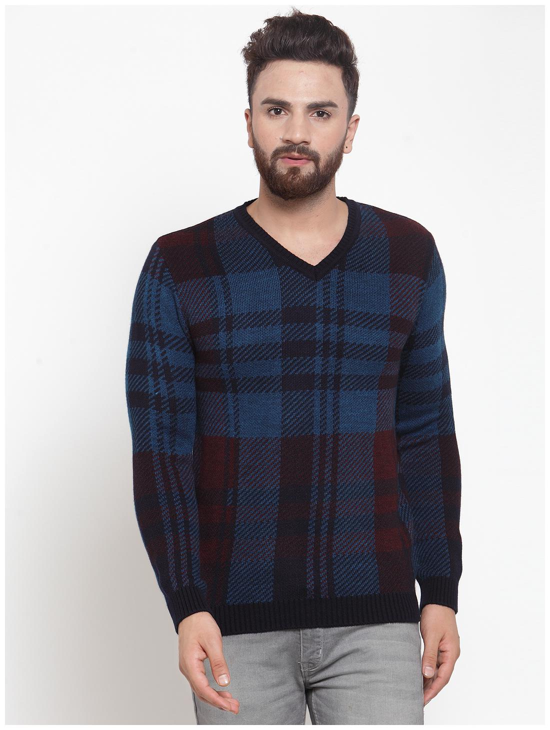 

Kalt Men Multi V neck Pullover