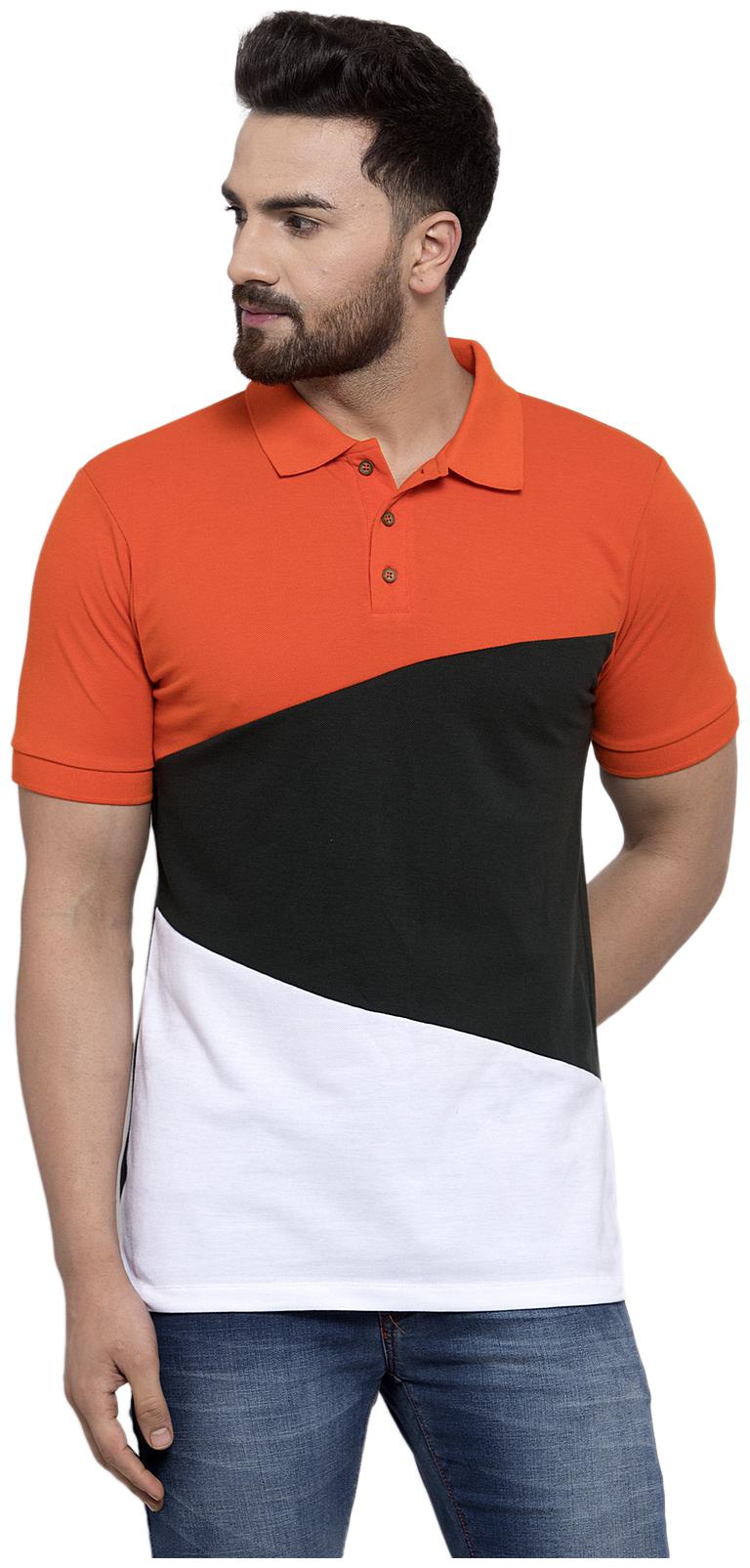 

Kalt Men Multi Regular fit Cotton Blend Polo collar T-Shirt - Pack Of 1