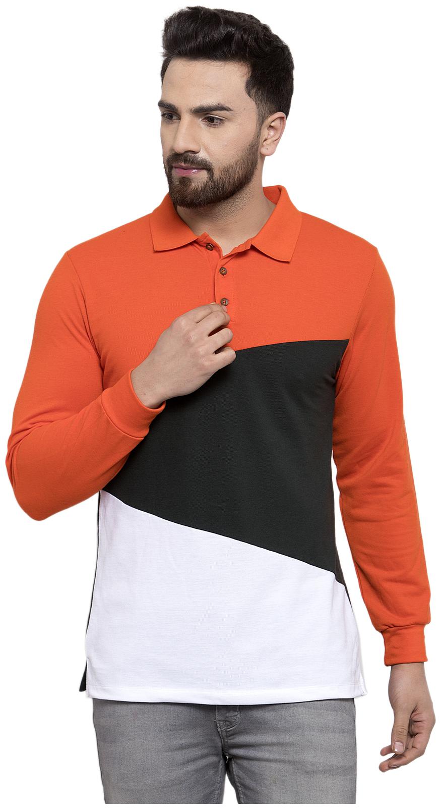 

Kalt Men Multi Regular fit Cotton Blend Polo collar T-Shirt - Pack Of 1
