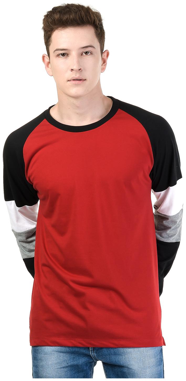 

Kalt Men Red Regular fit Cotton Blend Round neck T-Shirt - Pack Of 1
