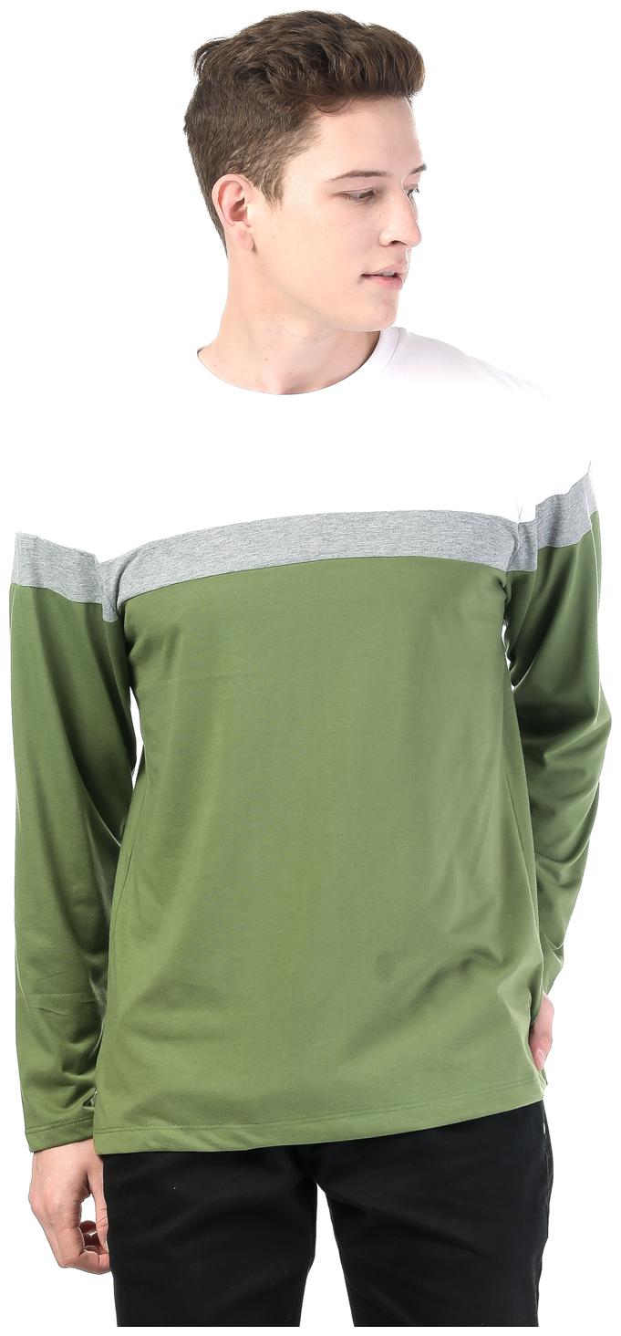 

Kalt Men Green Regular fit Cotton Blend Round neck T-Shirt - Pack Of 1