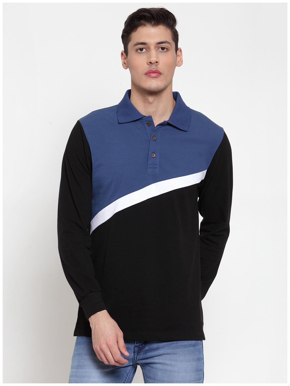 

Kalt Men Multi Regular fit Cotton Blend Polo collar T-Shirt - Pack Of 1