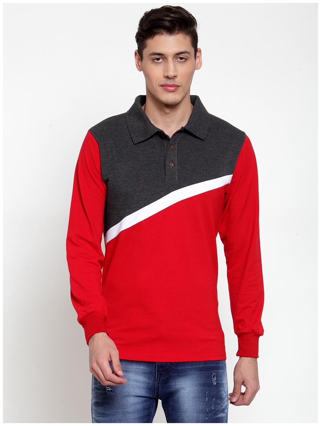 

Kalt Men Multi Regular fit Cotton Blend Polo collar T-Shirt - Pack Of 1