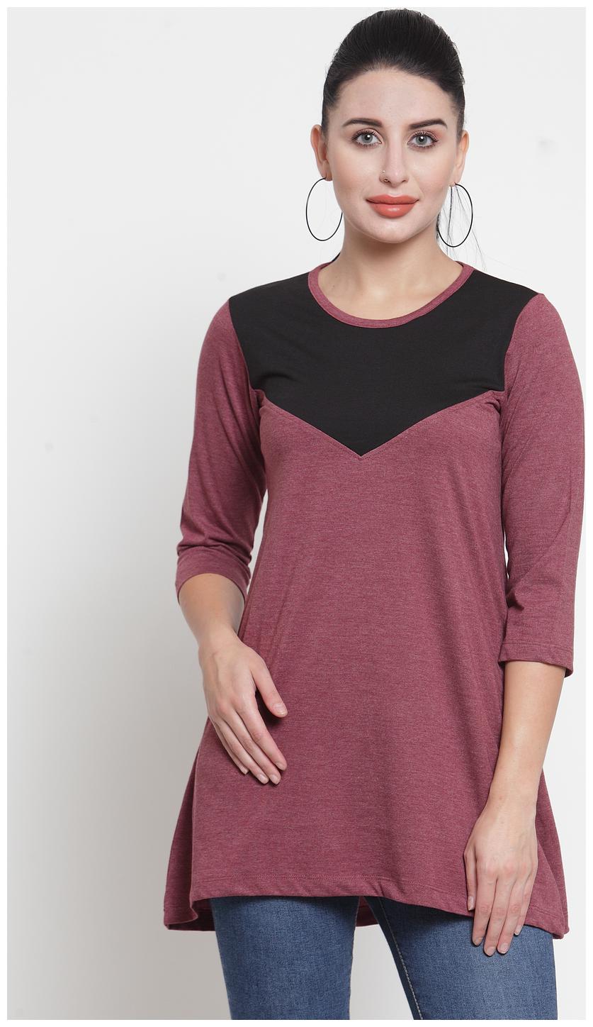 

Kalt Women Solid Regular tunic - Multi