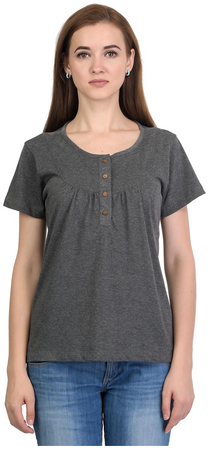 

Kalt Women Solid Regular top - Grey