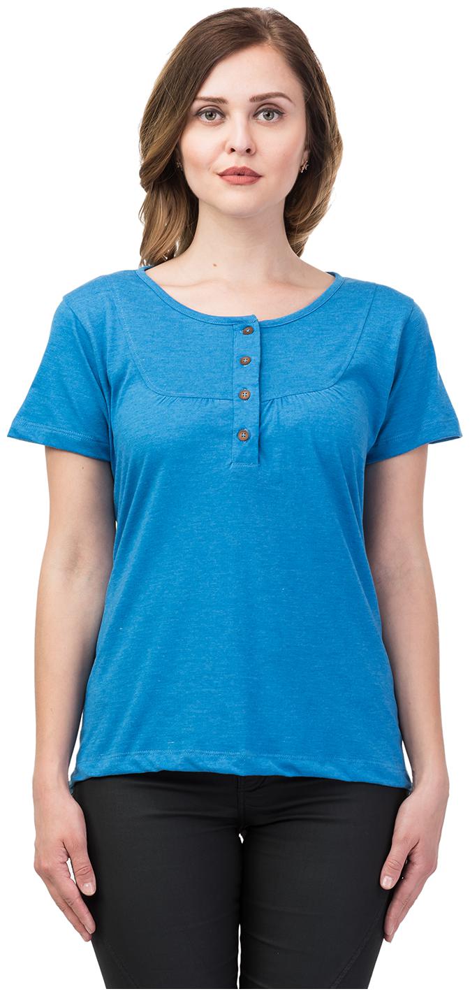 

Kalt Women Solid Regular top - Blue