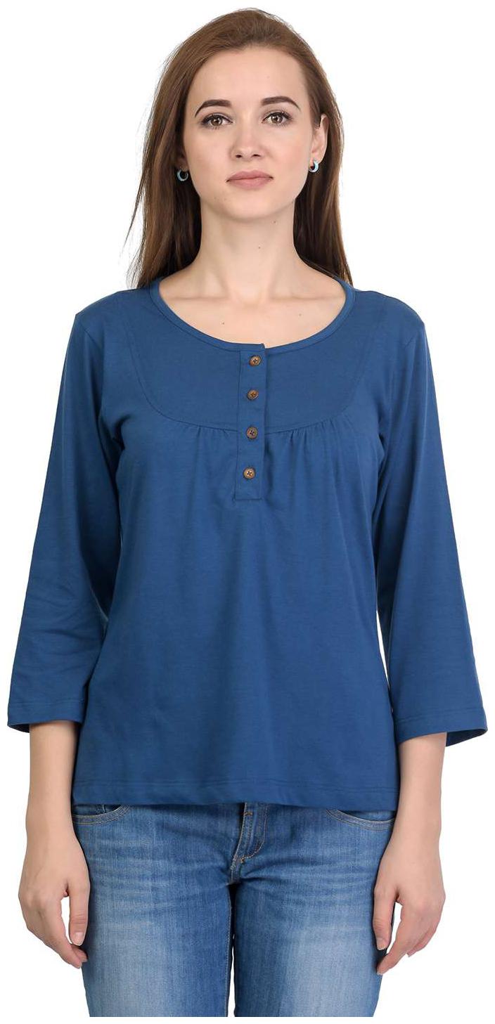 

Kalt Women Solid Regular top - Blue