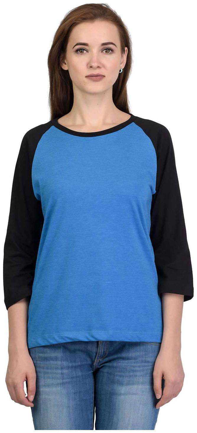 

Kalt Women Solid A-line top - Blue Black