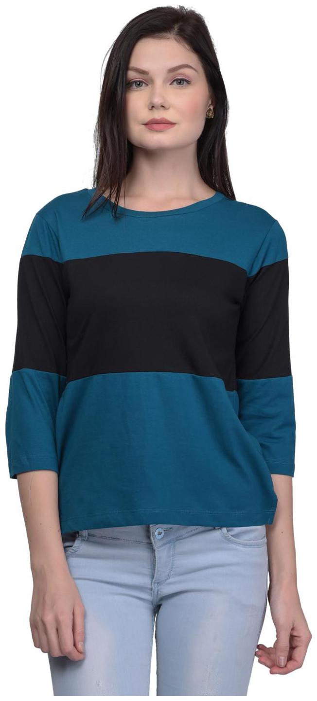 

Kalt Women Striped Regular top - Blue Black