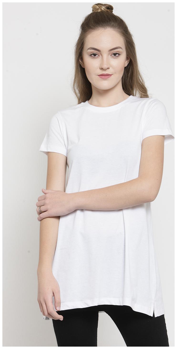 

Kalt Women Solid Regular tunic - White