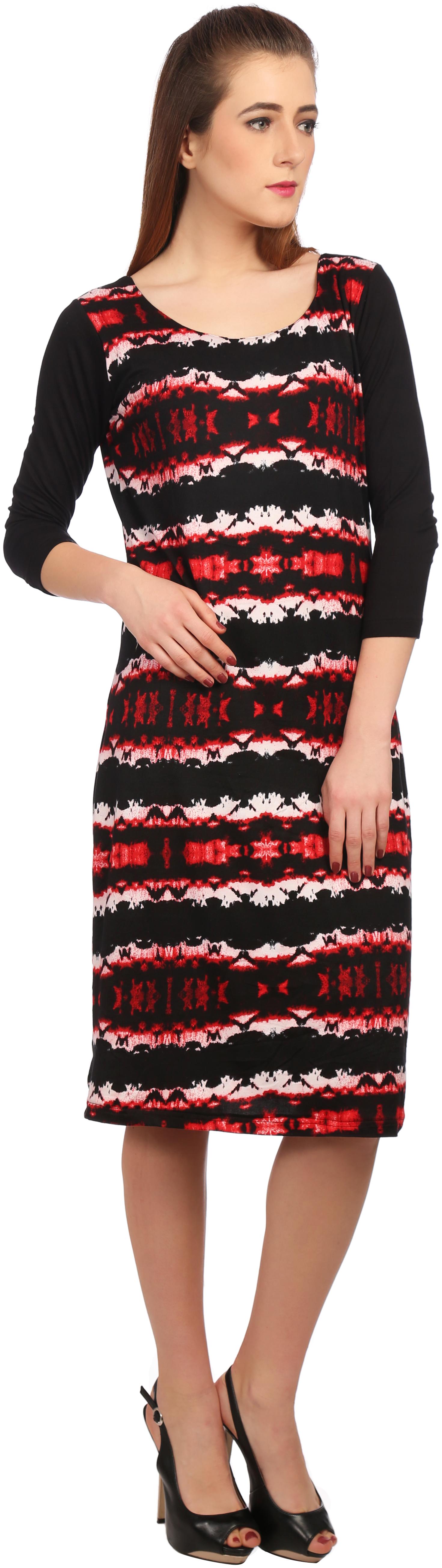 

Kapoor Brother s Multi Printed A-line dress