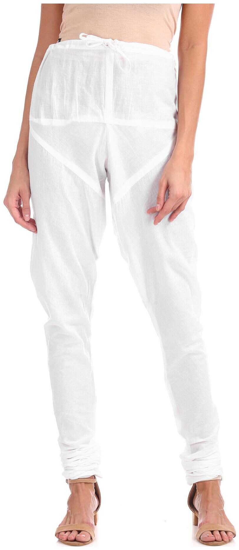 

Karigari Cotton Churidar - White