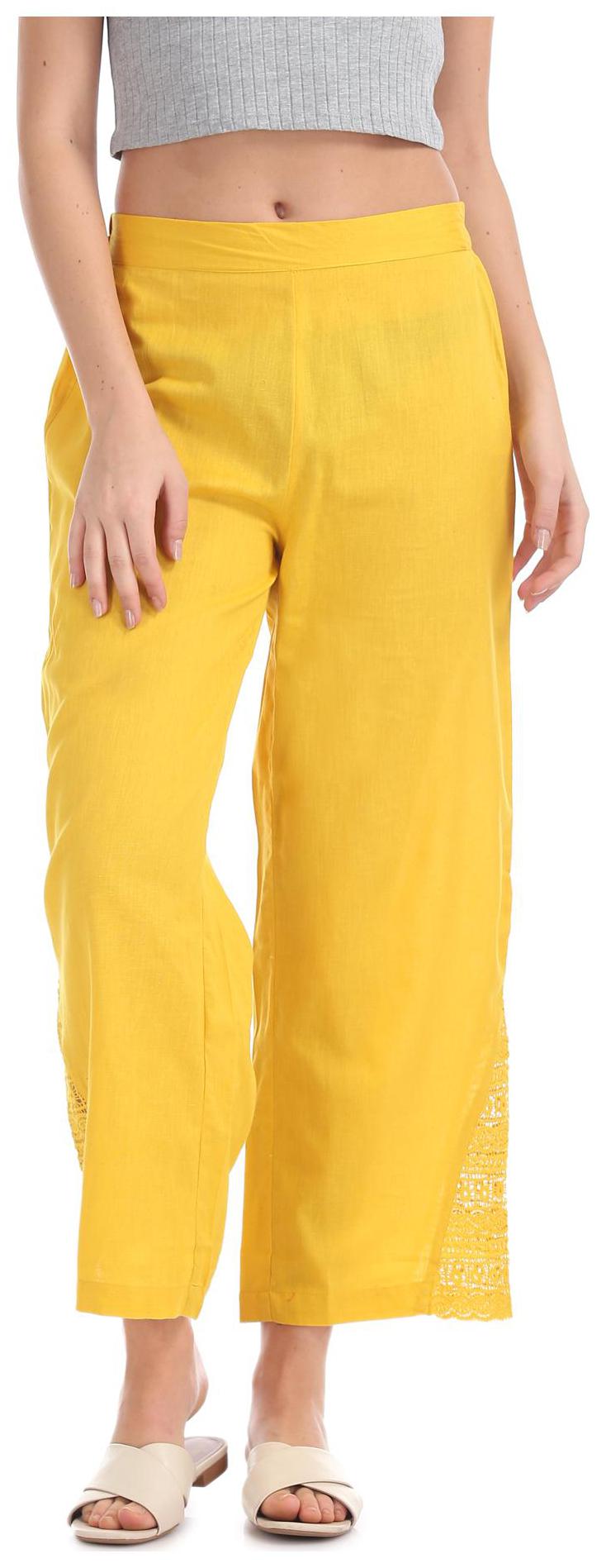 

Karigari Cotton Palazzos For Women