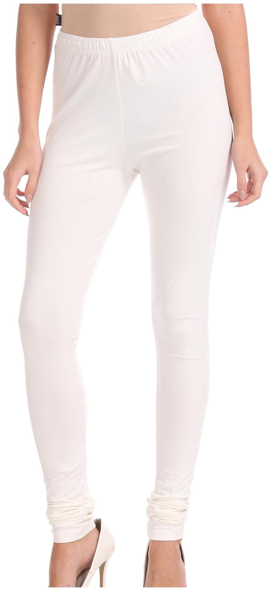 

Karigari Cotton Churidar - White