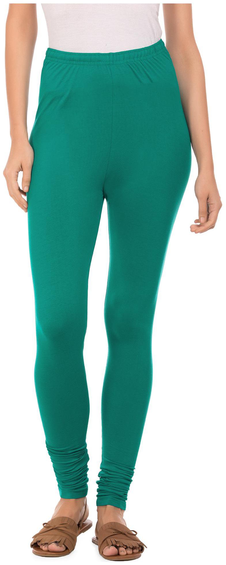 

Karigari Cotton Churidar - Green