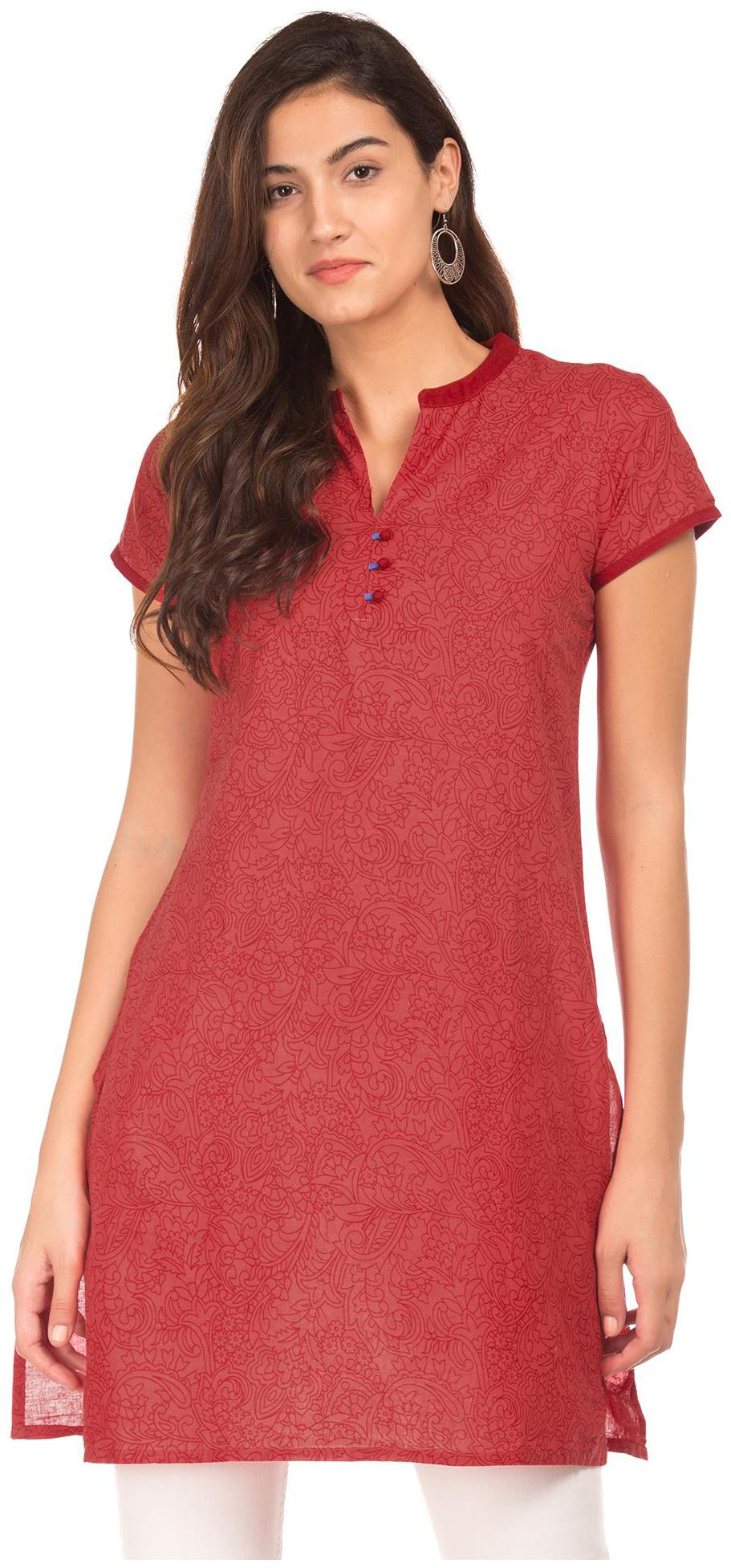 

Karigari Women Multi Printed Straight Kurta