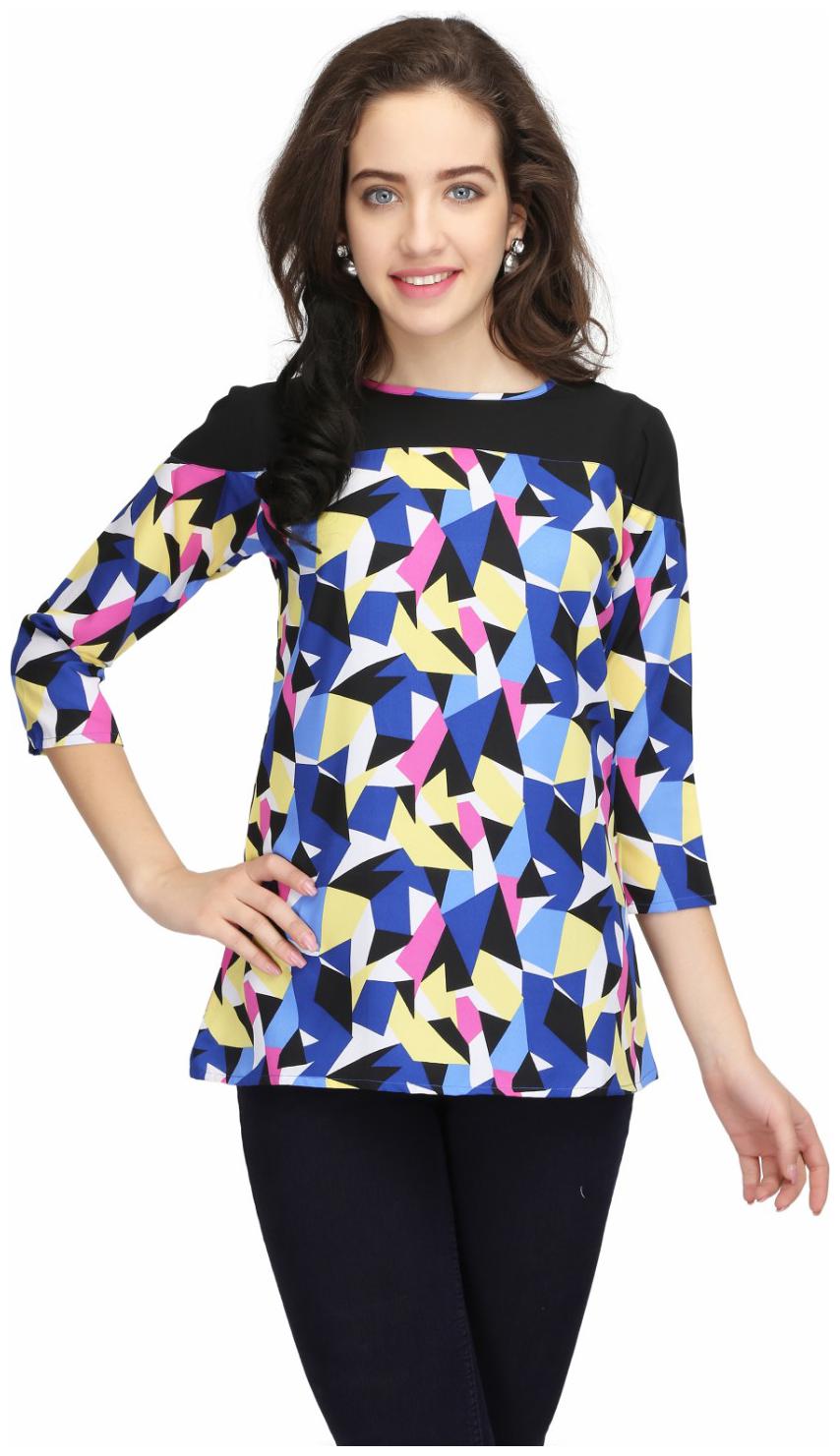 

KARMIC VISION Women Self design Regular top - Multi