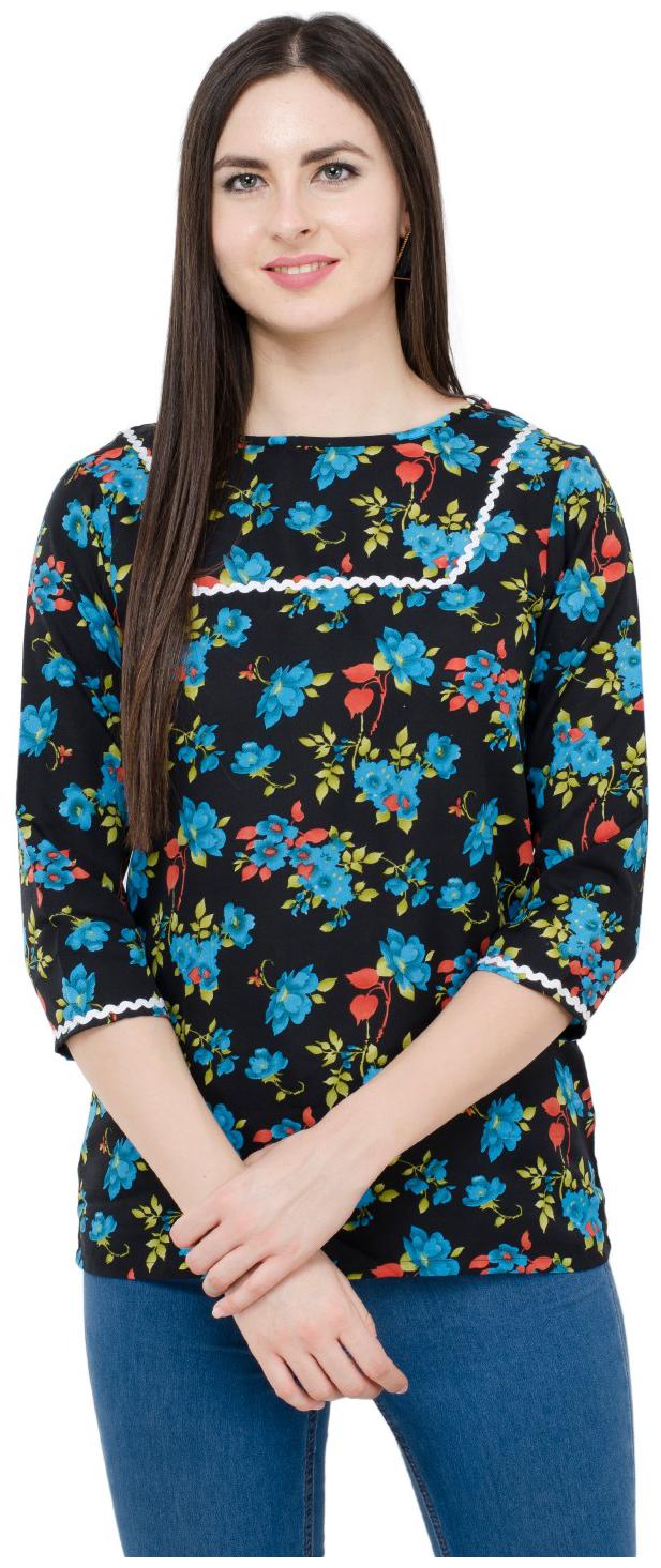 

KARMIC VISION Women Floral Regular top - Multi