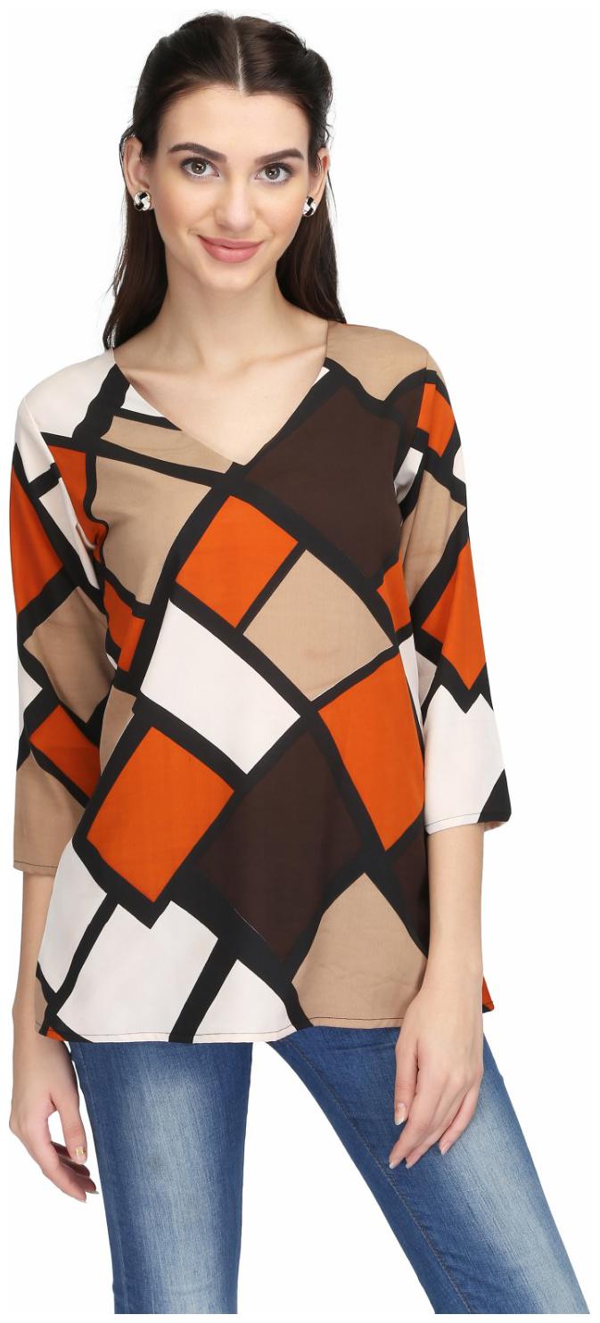 

KARMIC VISION Women Self design Regular top - Multi
