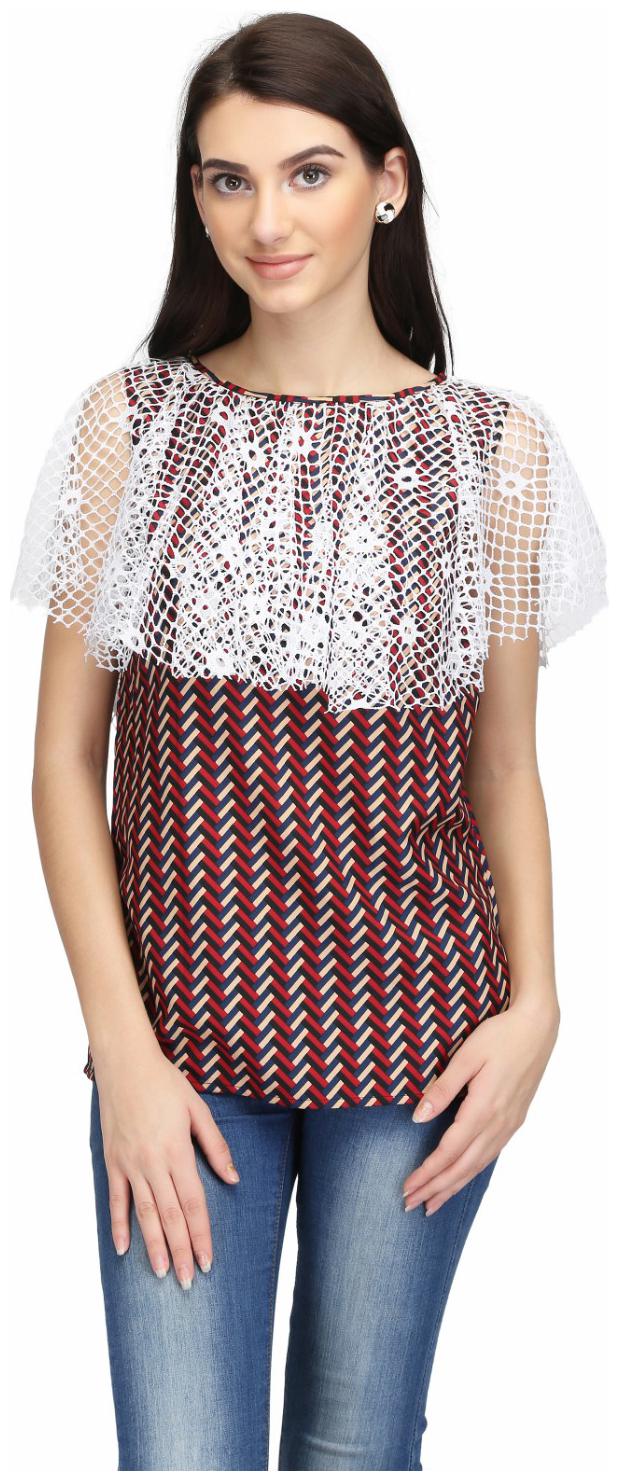 

KARMIC VISION Women Self design Regular top - Multi