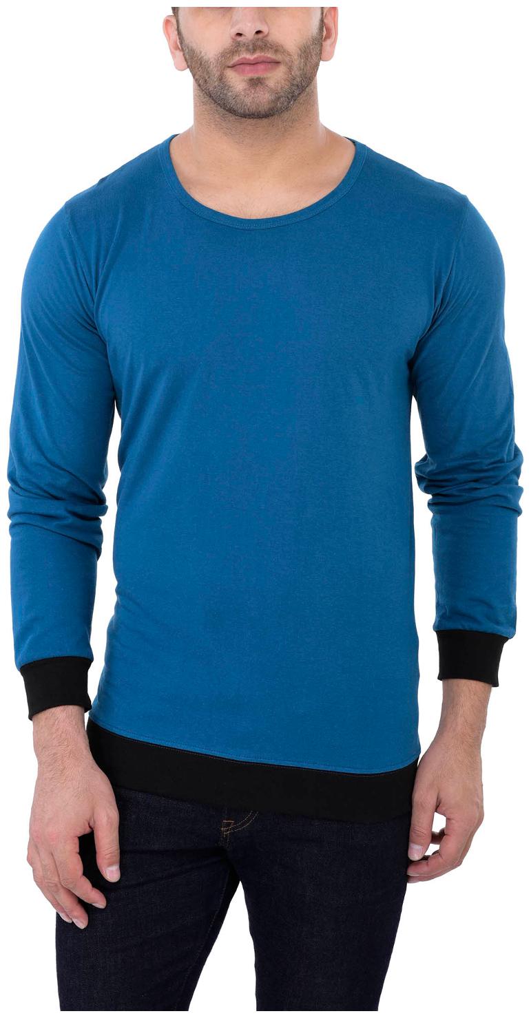 

Katso Men Blue Slim fit Cotton Round neck T-Shirt - Pack Of 1