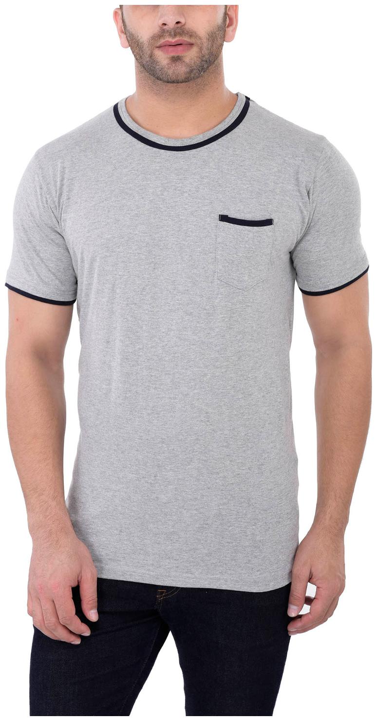 

Katso Men Grey Slim fit Cotton Round neck T-Shirt - Pack Of 1