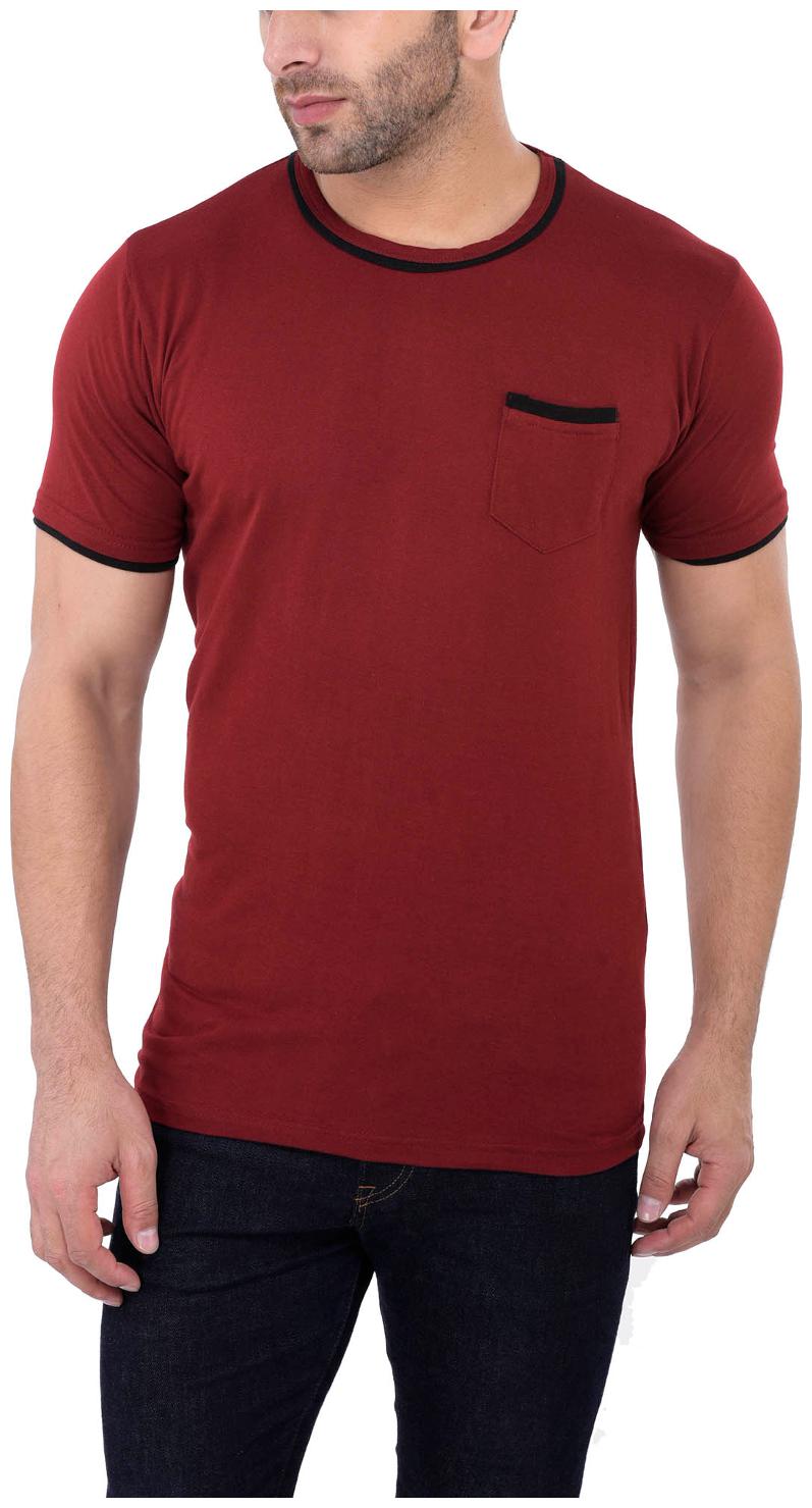 

Katso Men Red Slim fit Cotton Round neck T-Shirt - Pack Of 1