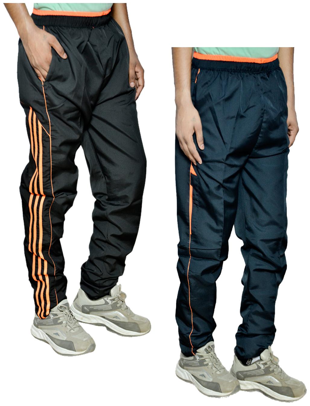 

Kavya Men Blue Solid Regular fit Track pants