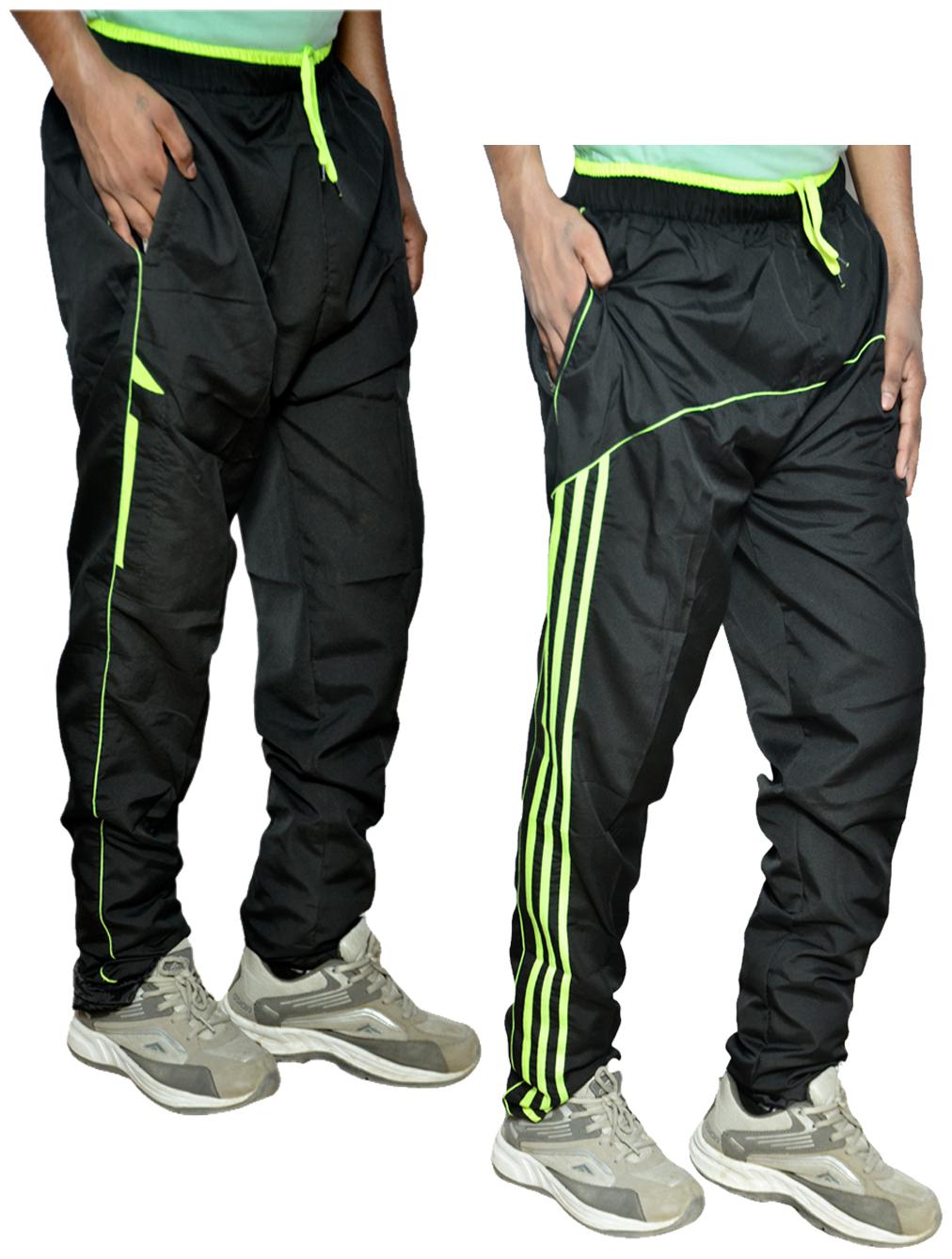 

Kavya Men Black Solid Regular fit Track pants