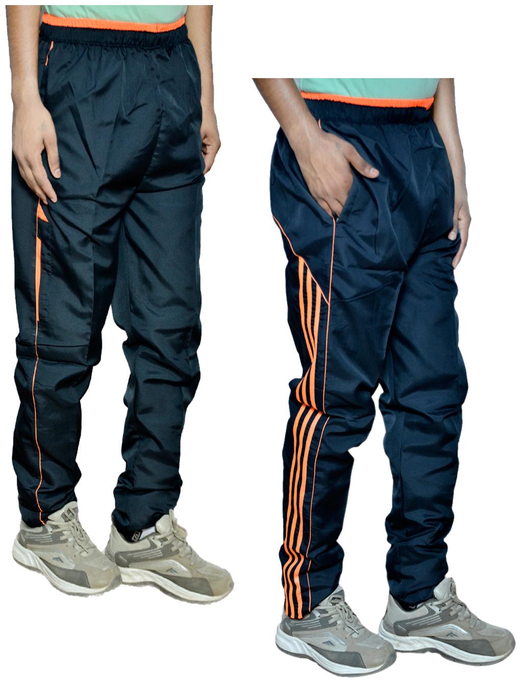 

Kavya Men Blue Solid Regular fit Track pants
