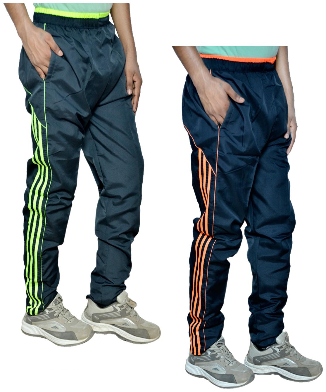 

Kavya Men Blue Solid Regular fit Track pants