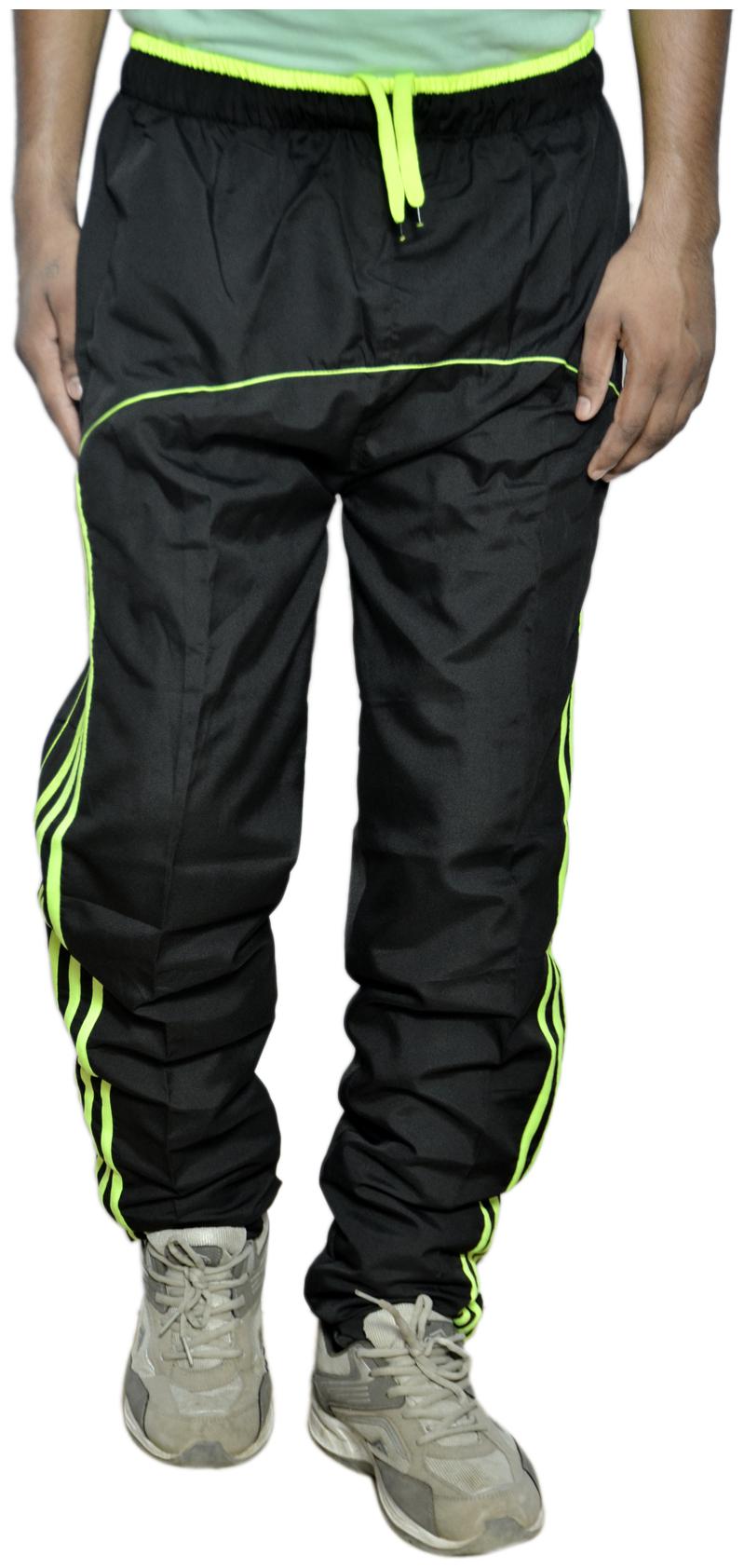 

Kavya Men Black Solid Regular fit Track pants