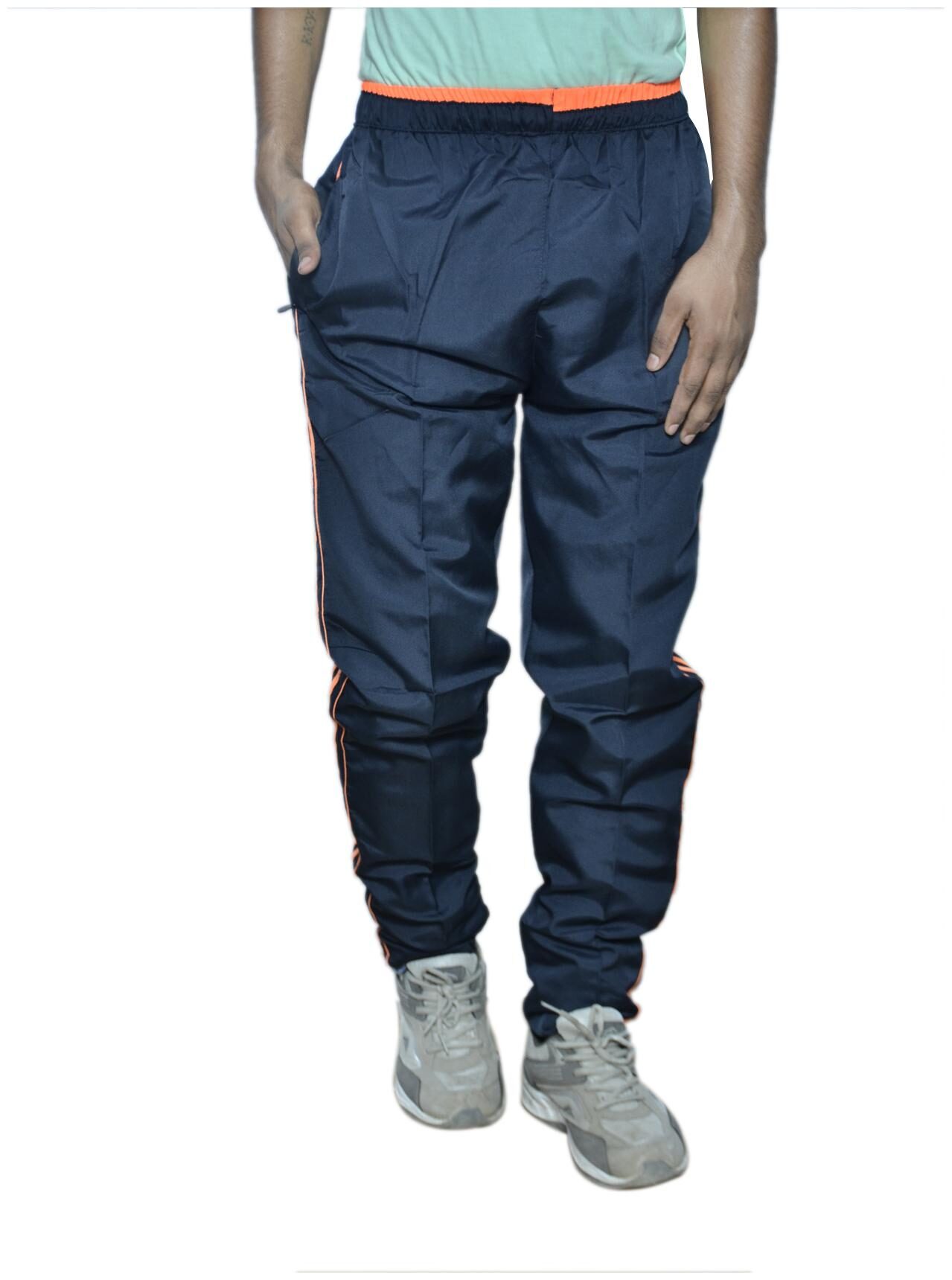 

Kavya Men Blue Solid Regular fit Track pants