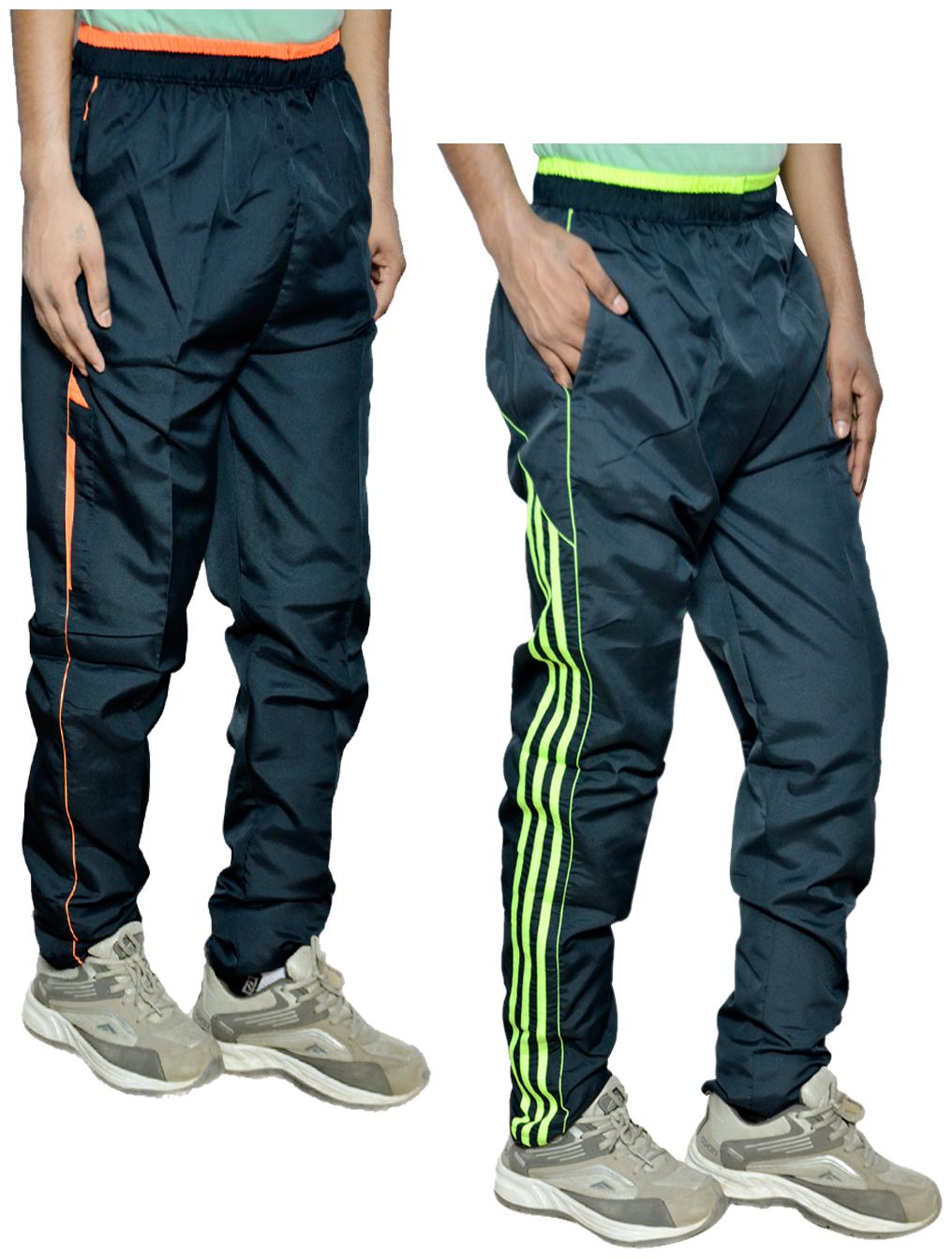 

Kavya Men Blue Solid Regular fit Track pants