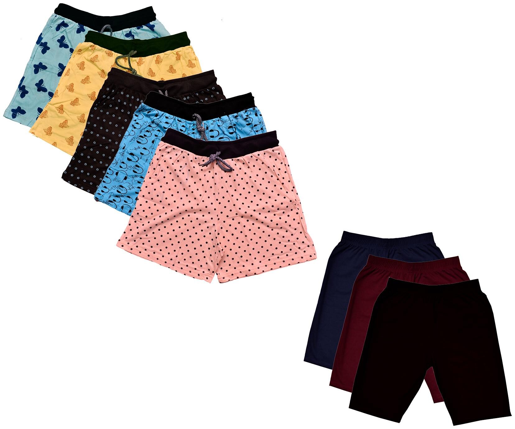 

Kavya Women Printed Regular shorts - Multi