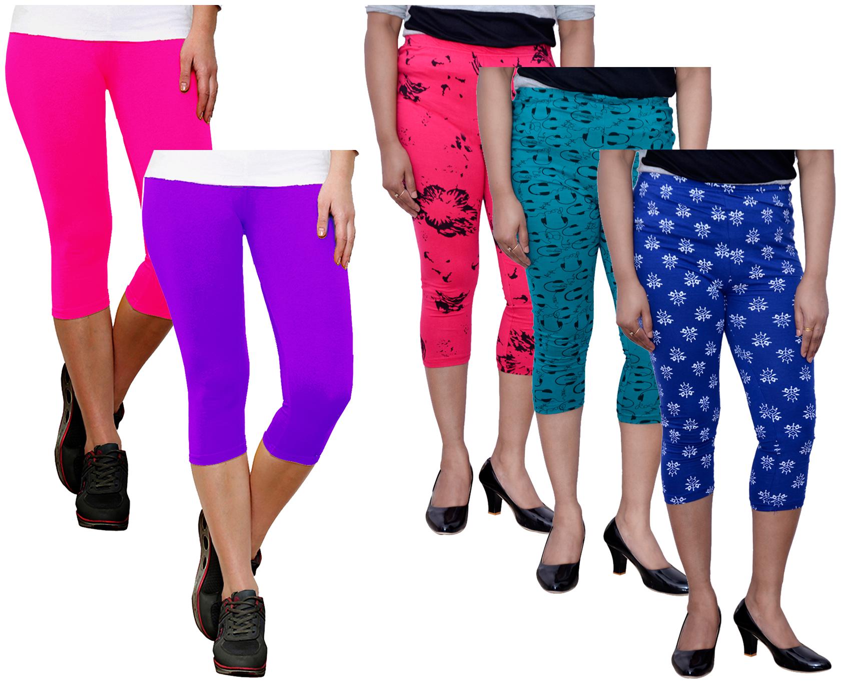 

Kavya Women Printed Regular capri - Multi
