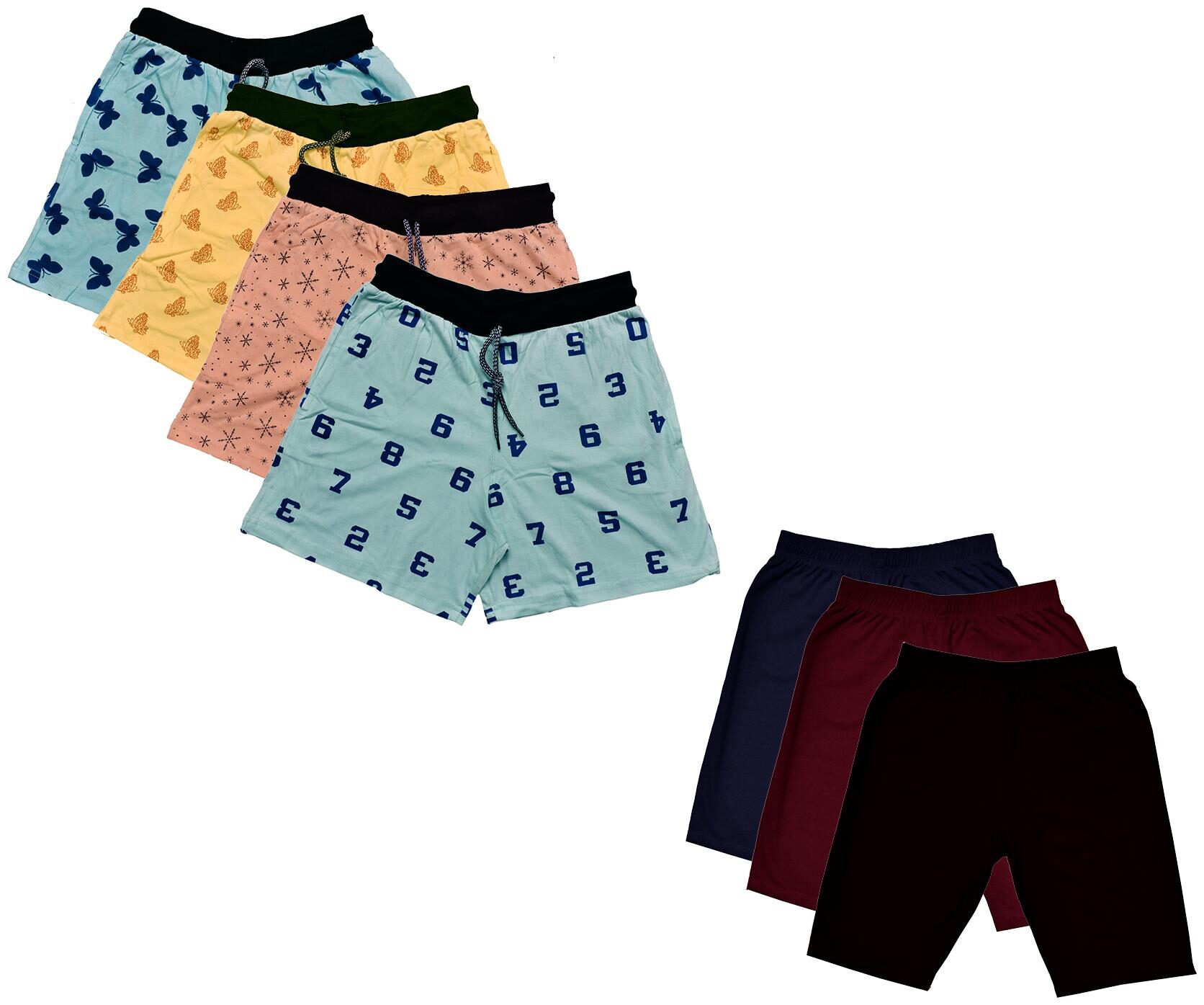 

Kavya Women Printed Regular shorts - Multi