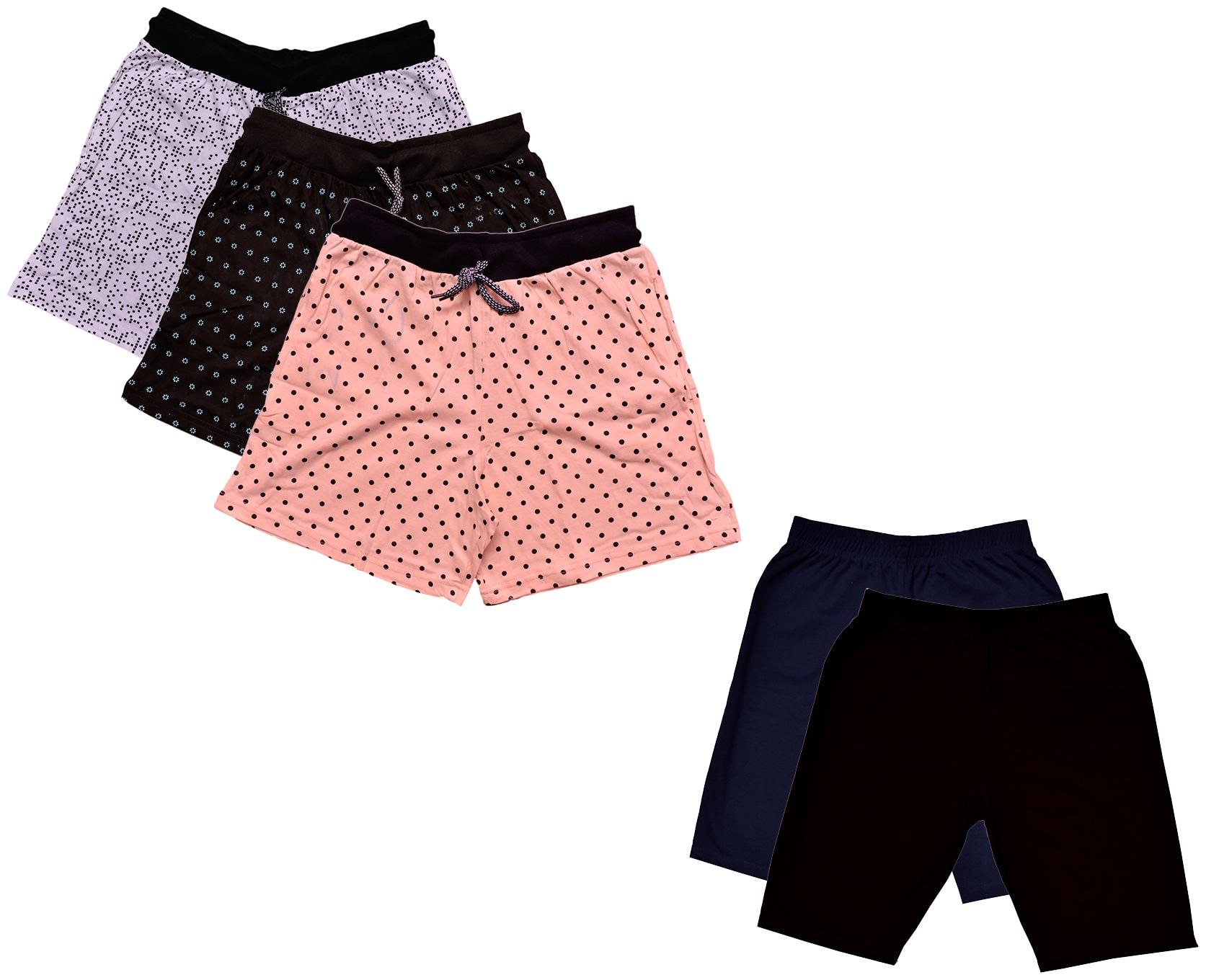 

Kavya Women Printed Regular shorts - Multi