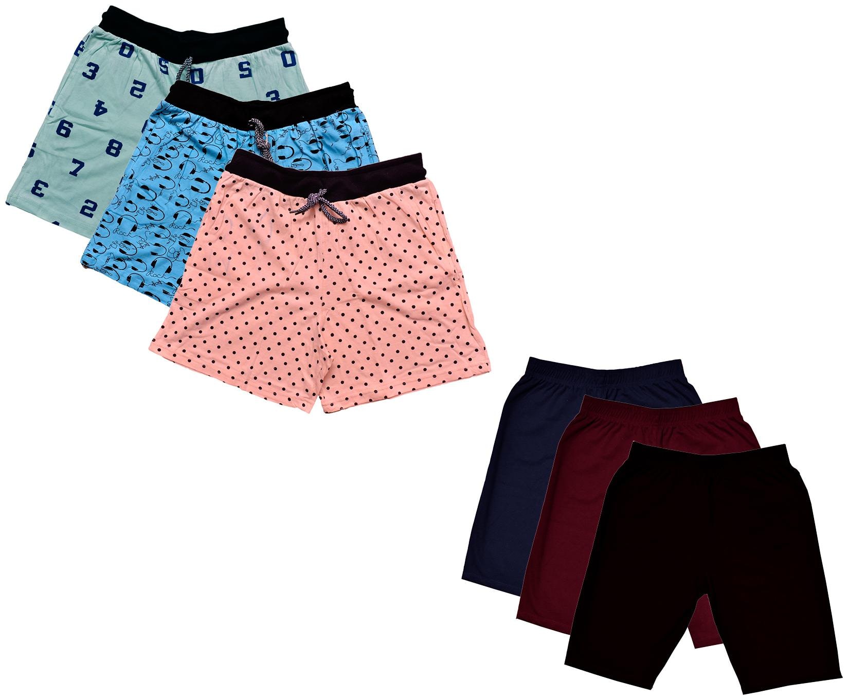 

Kavya Women Printed Regular shorts - Multi