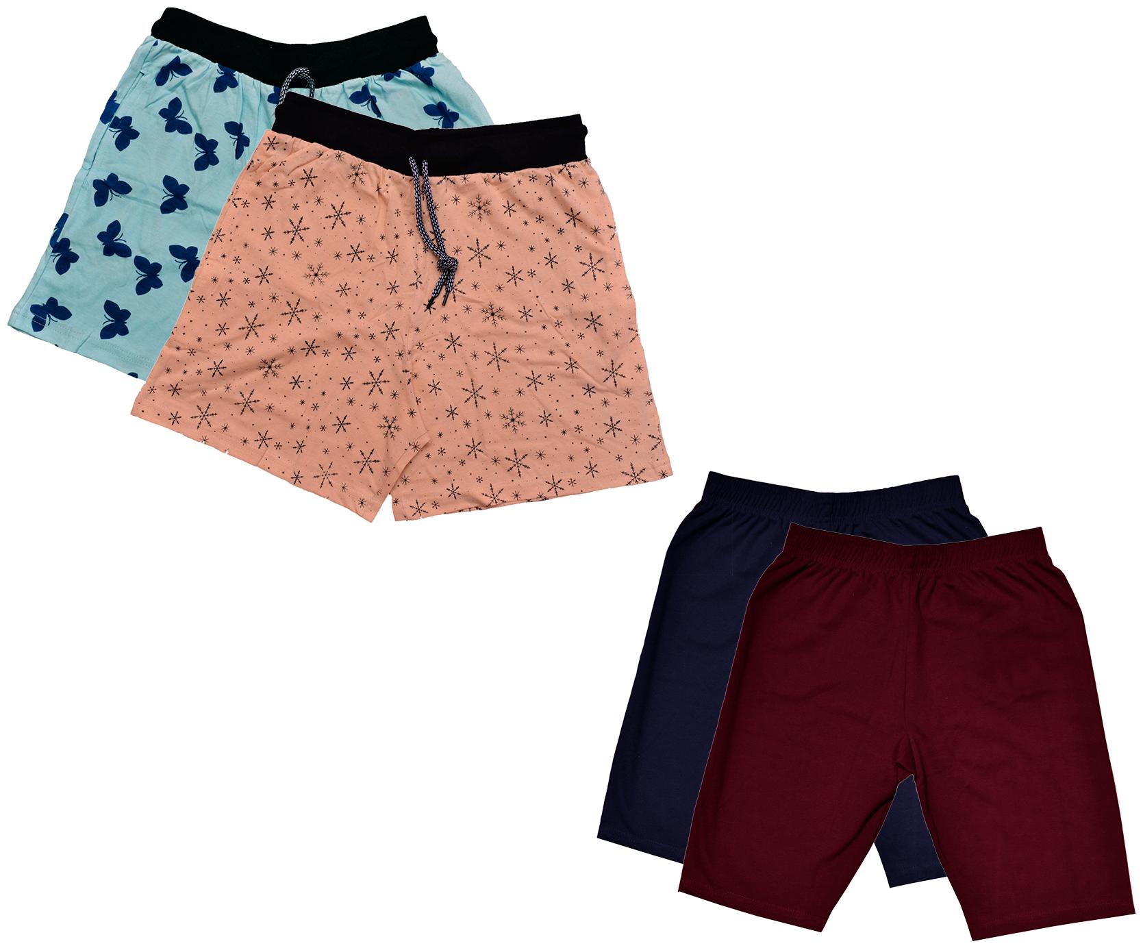 

Kavya Women Printed Regular shorts - Multi