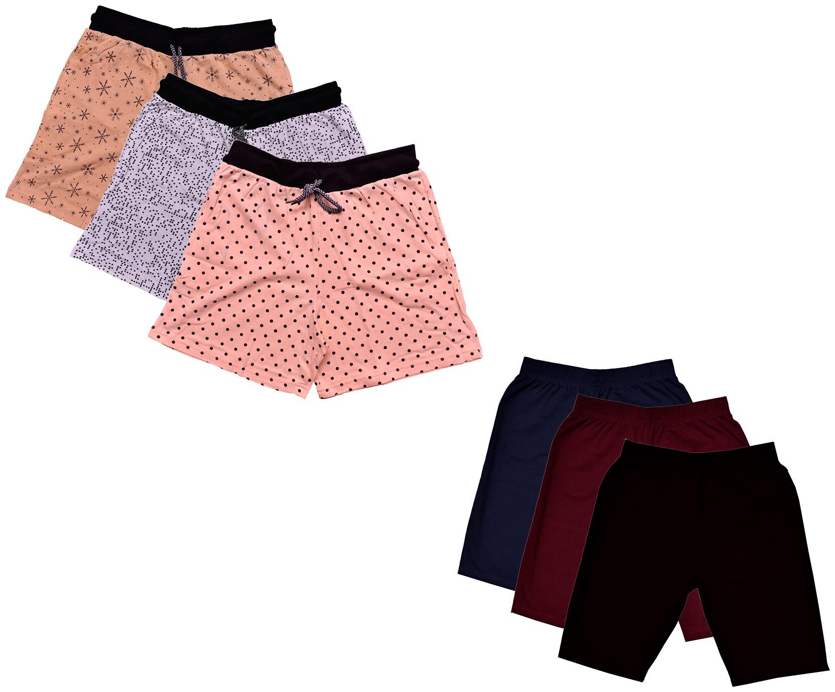

Kavya Women Printed Regular shorts - Multi