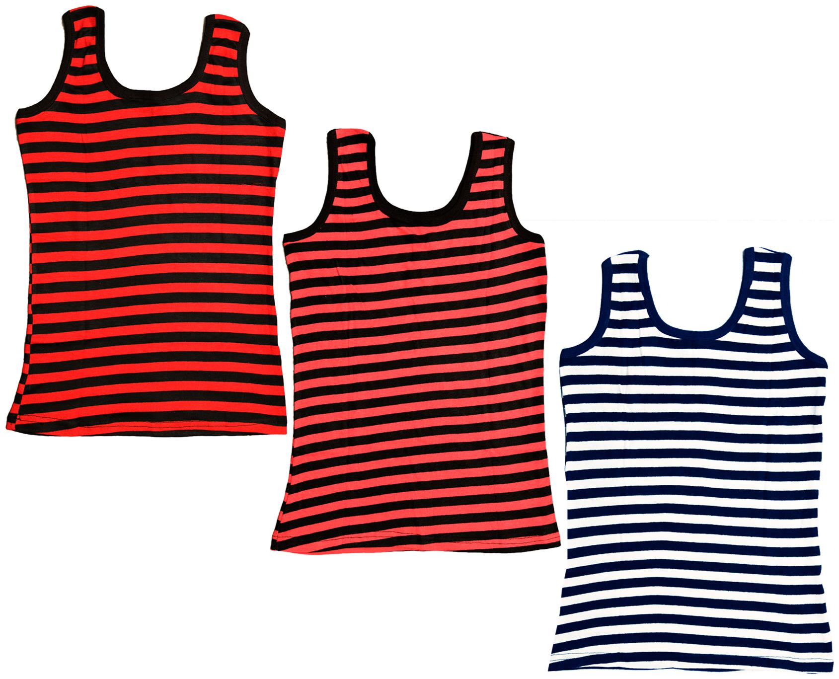 

Kavya Women Multi Regular fit U neck Cotton Tank top