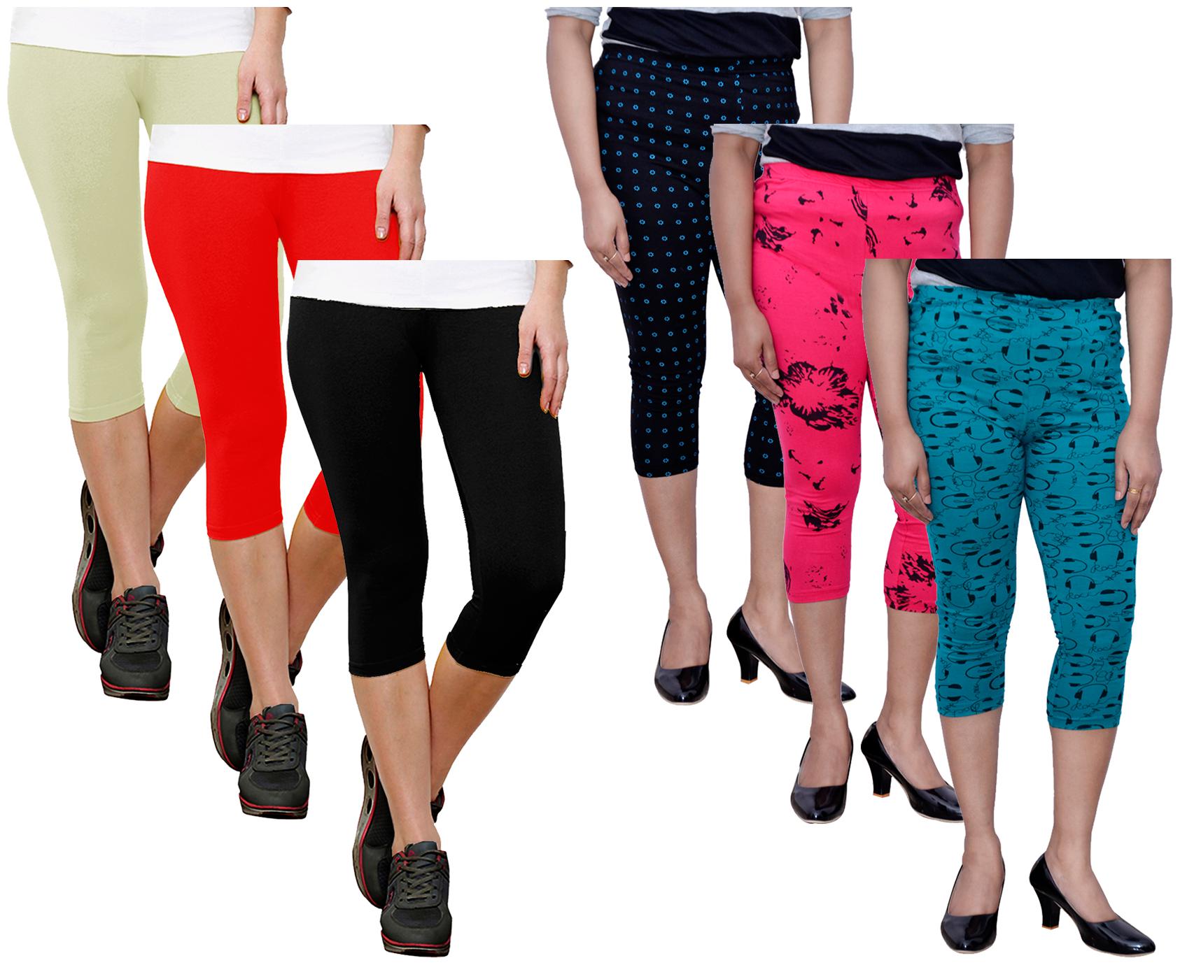 

Kavya Women Printed Regular capri - Multi