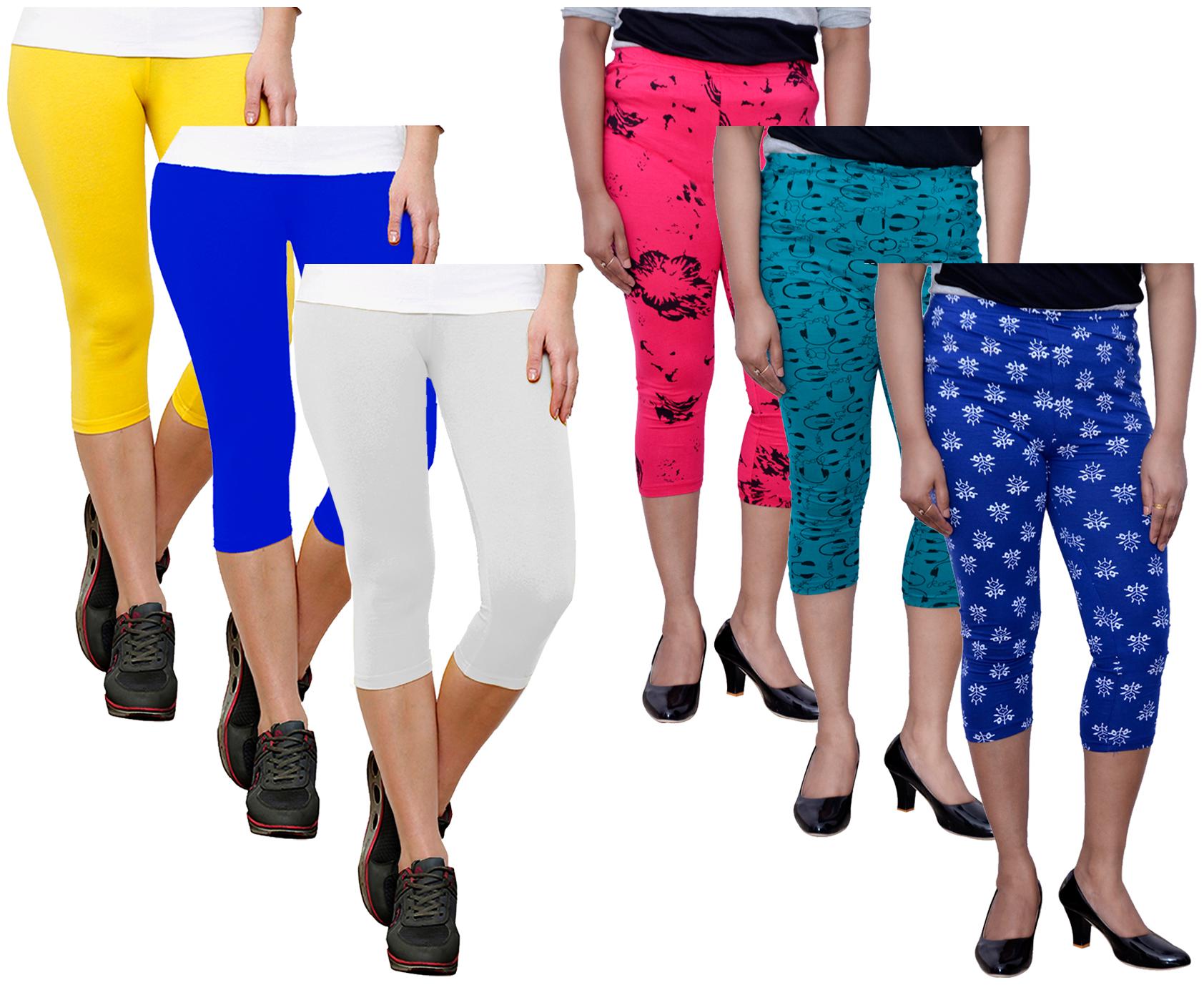 

Kavya Women Printed Regular capri - Multi