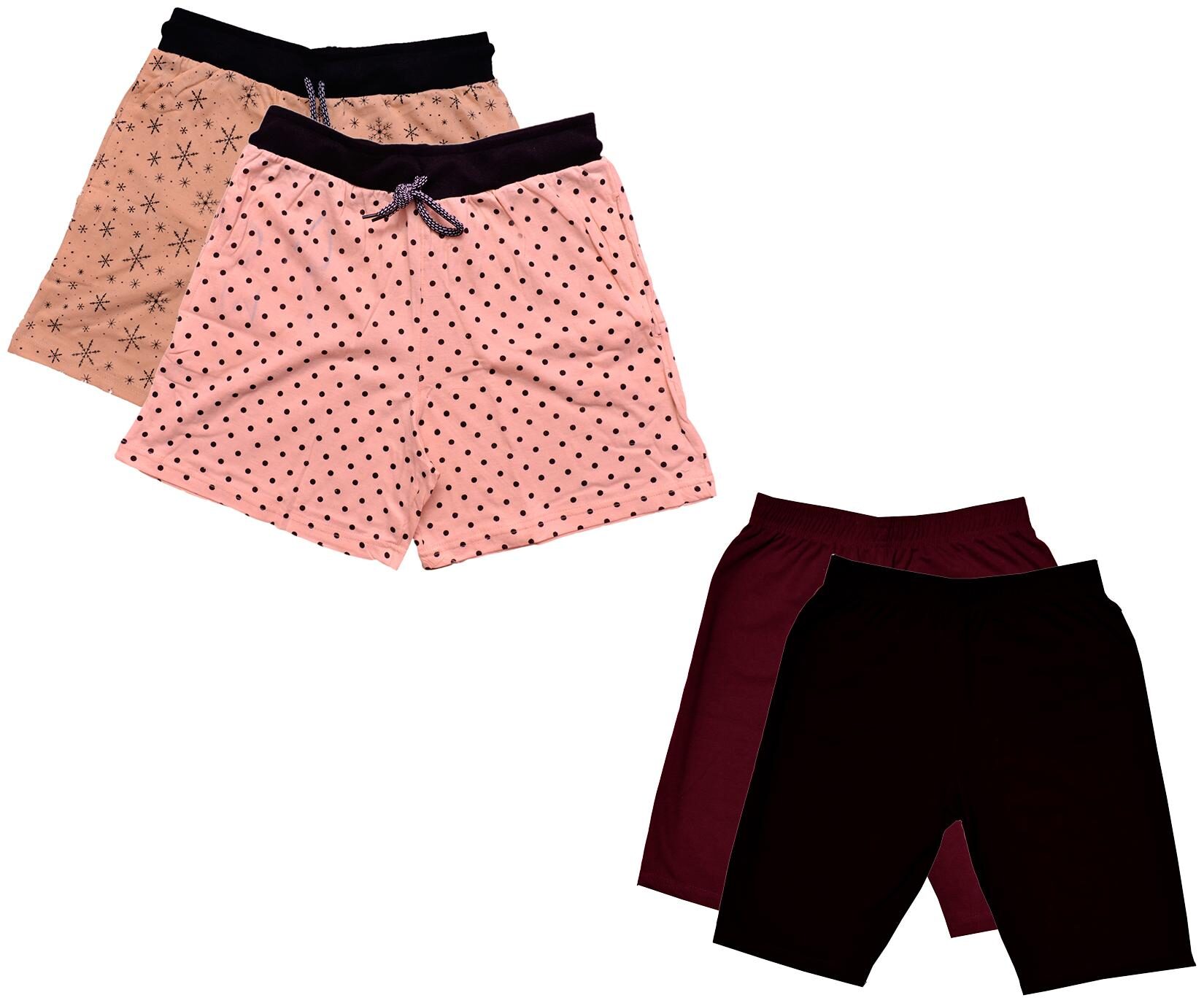 

Kavya Women Printed Regular shorts - Multi