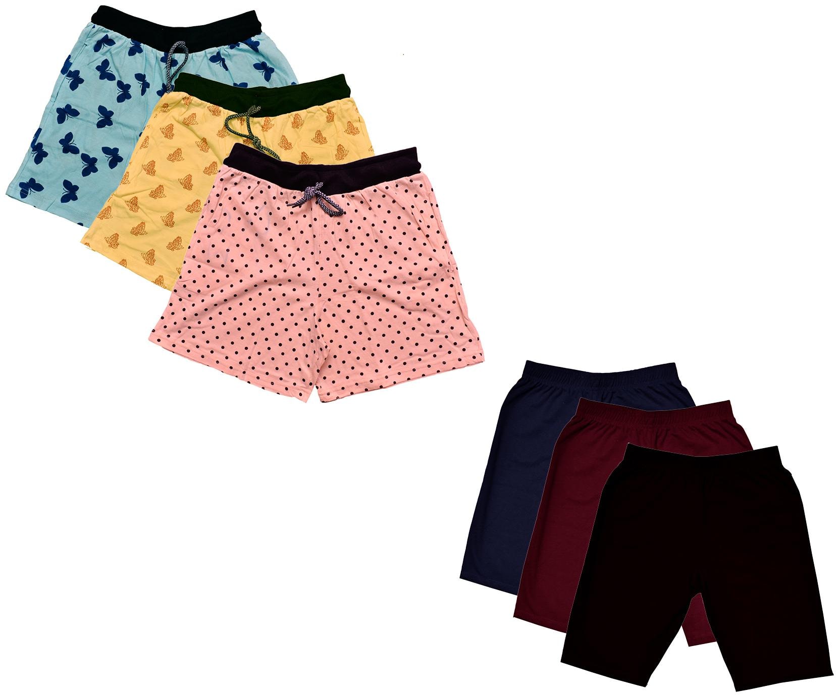 

Kavya Women Printed Regular shorts - Multi