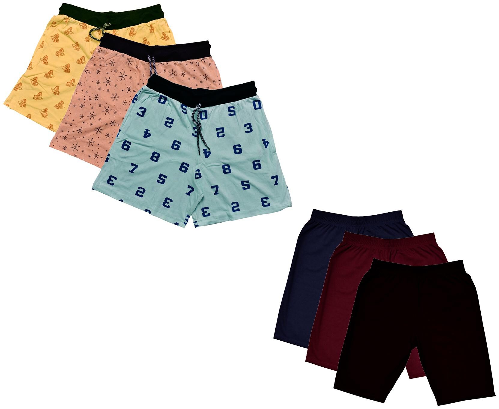 

Kavya Women Printed Regular shorts - Multi