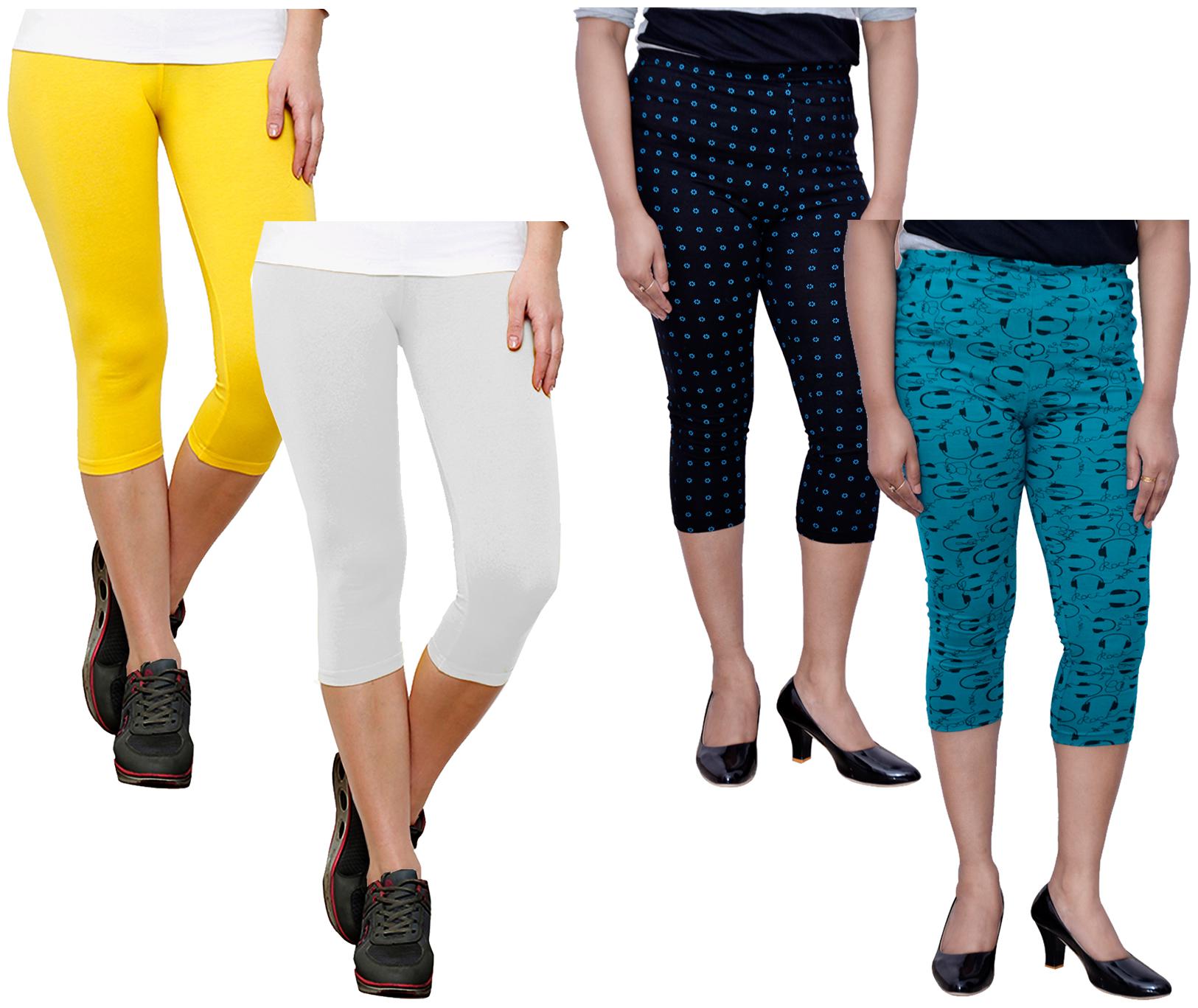 

Kavya Women Printed Regular capri - Multi