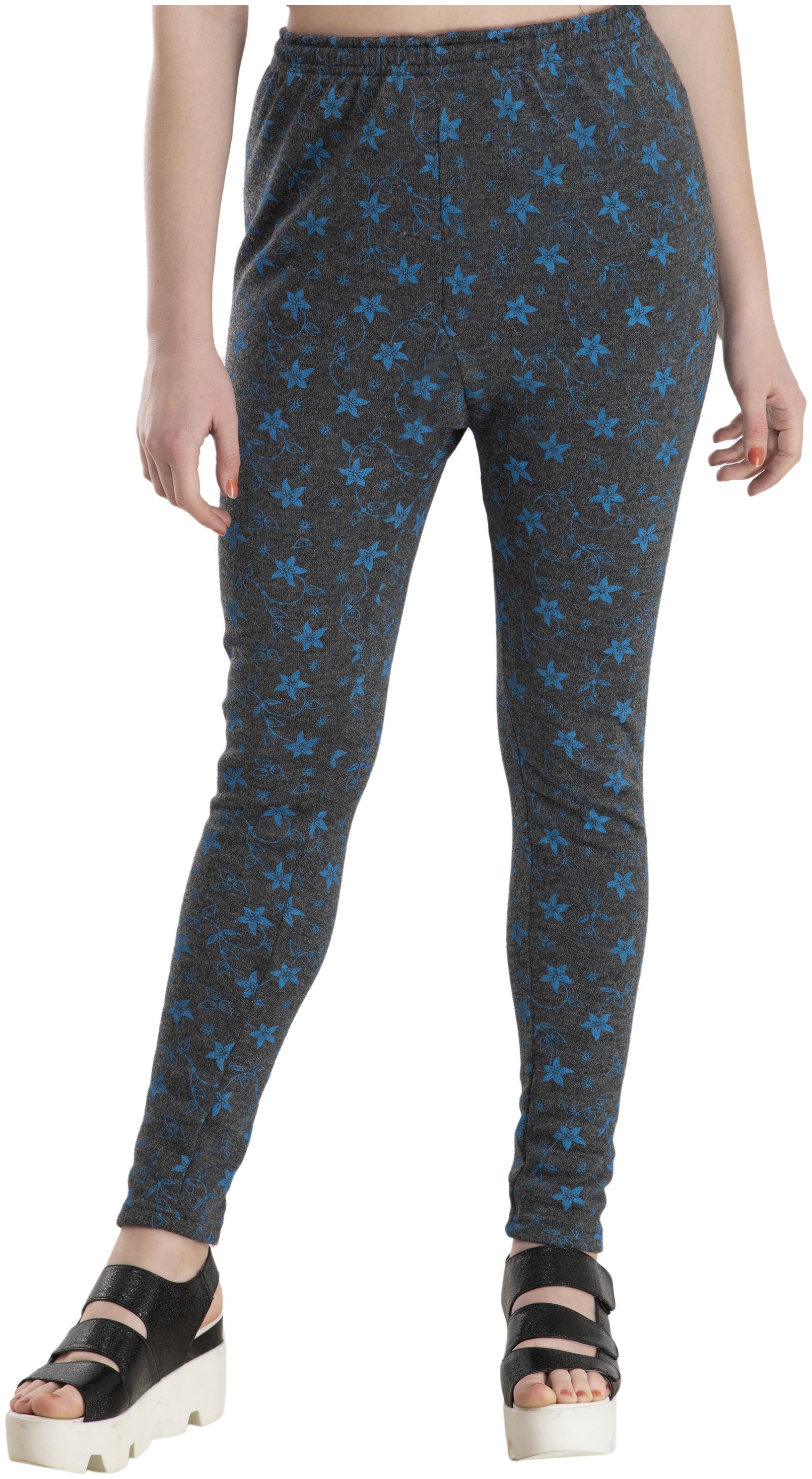 

KAVYA Women Woolen Warm Printed Leggings for Winters (Pack of 1)